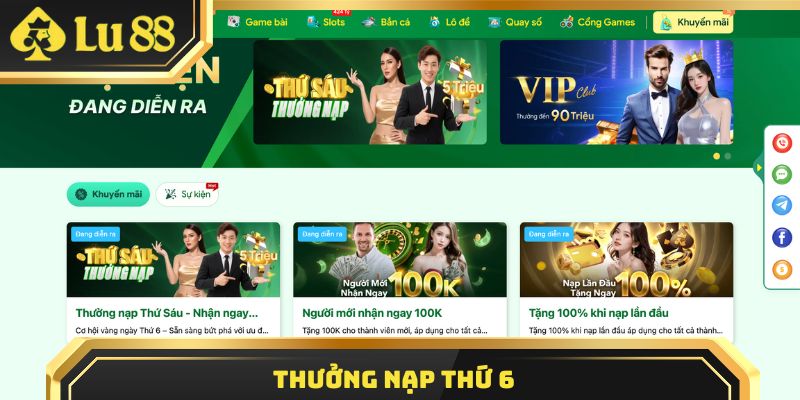 thưởng nạp thứ 6